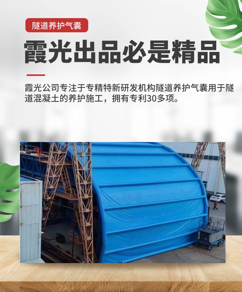 长丰镇隧道混凝土板面加气囊 隧道高温混凝土板面加气囊 隧道高温蒸汽混凝土板面加气囊